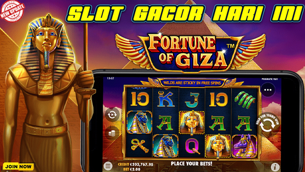 Cara Jackpot di Fortune of Giza Terbaru 2025